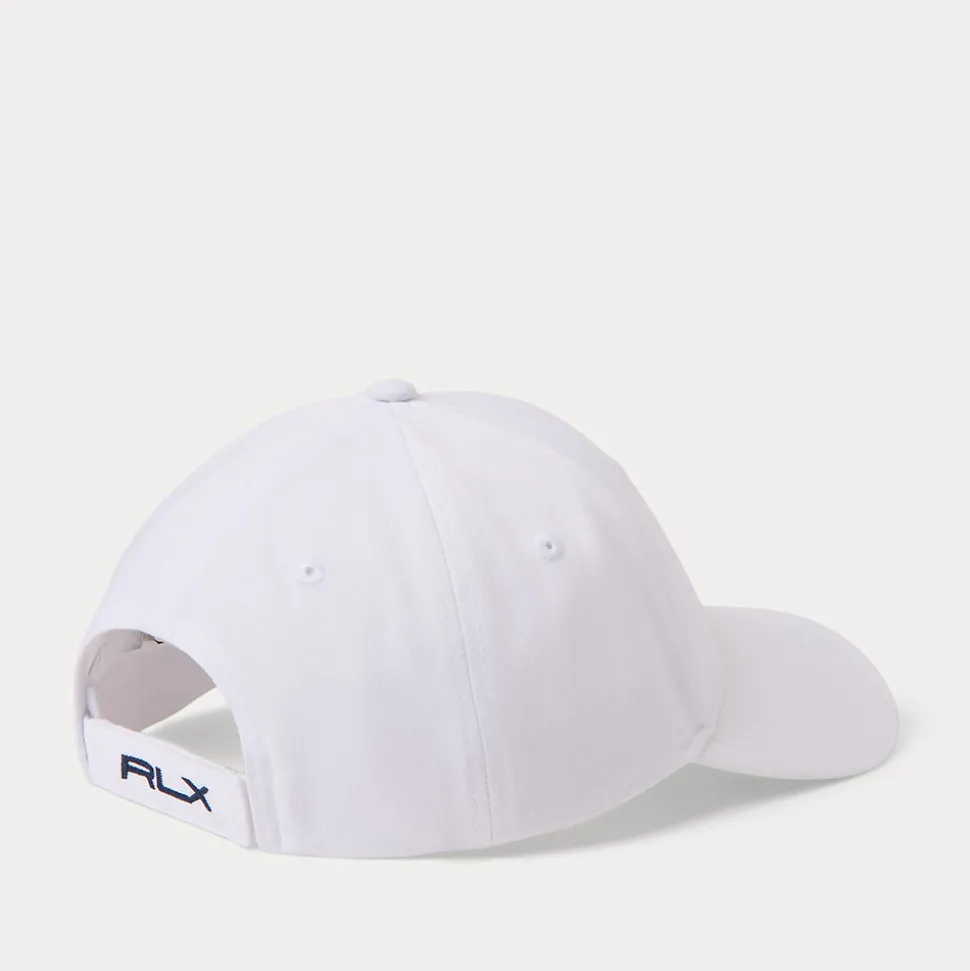 RLX Signature Pony Twill Sports Caps Hvit