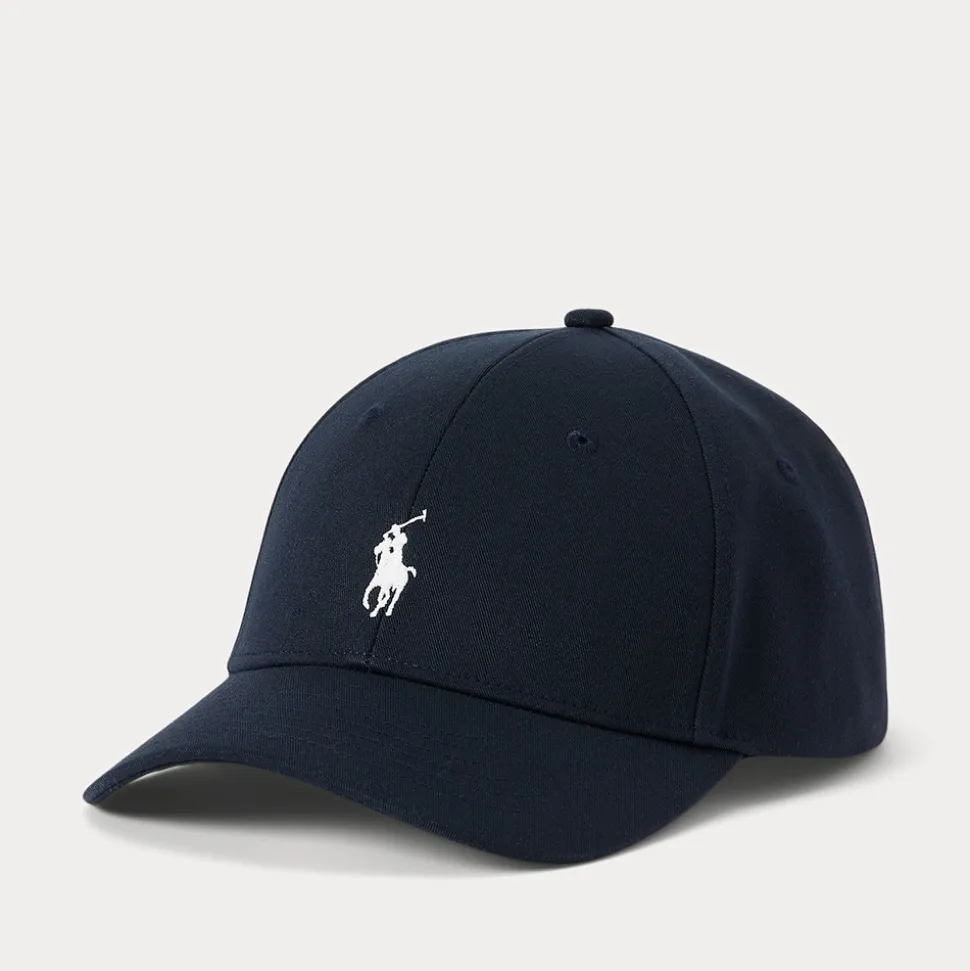 RLX Signature Pony Twill Sports Caps Navy