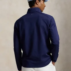 RLX Stretch Half-Zip Genser Herre Navy