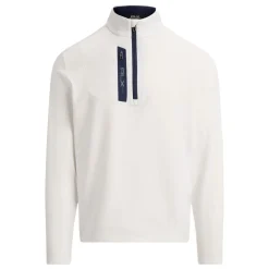 RLX Stretch Jersey Pullover Herre Hvit
