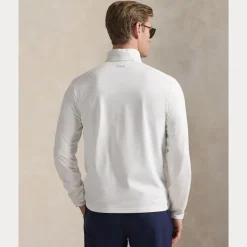 RLX Stretch Jersey Pullover Herre Hvit