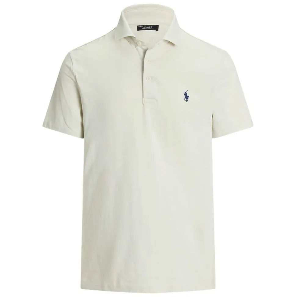 RLX Tailored Fit Performance Pique Herre Hvit