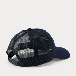 RLX Twill Trucker Caps Navy