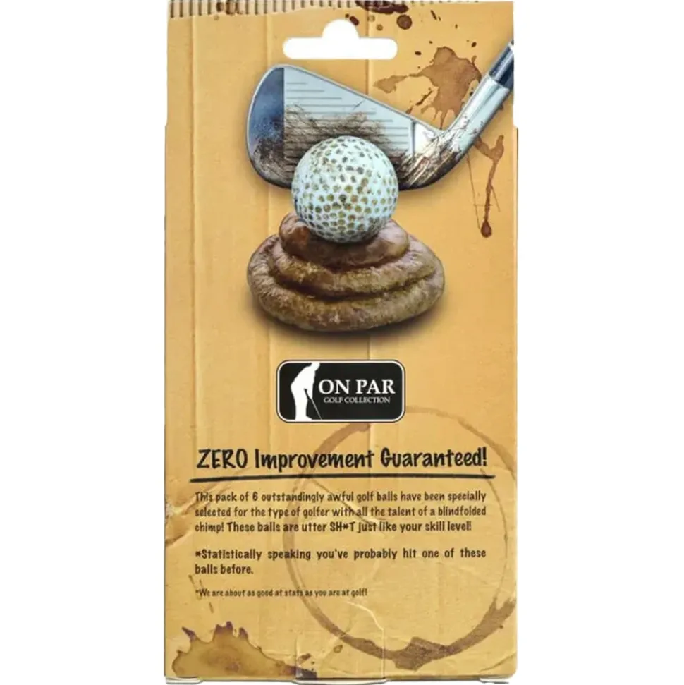 Sh*tty Golf Balls 6 Pack
