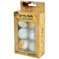 Sh*tty Golf Balls 6 Pack