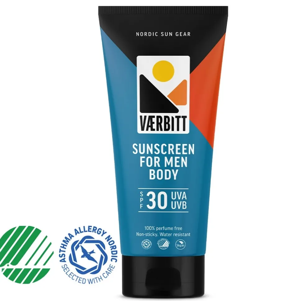 Solkrem for menn kropp faktor 30