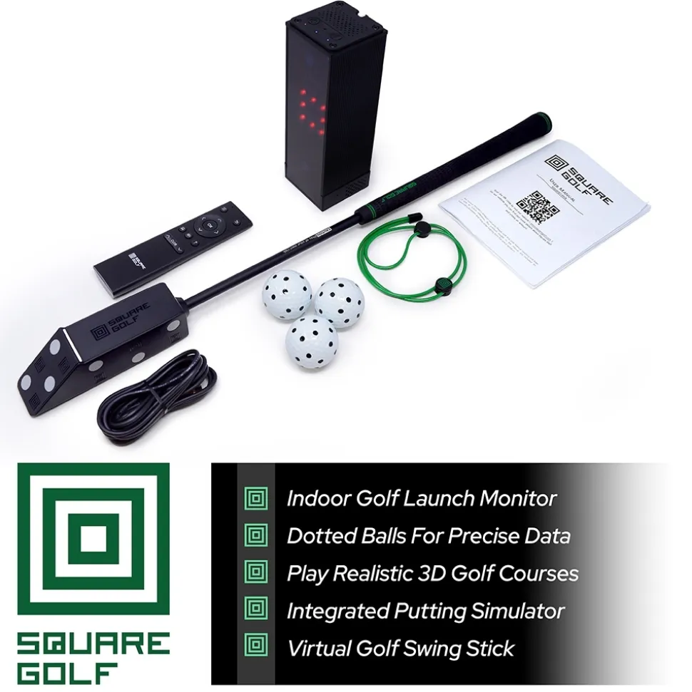 Square Golf Golfsimulator Treningspakke