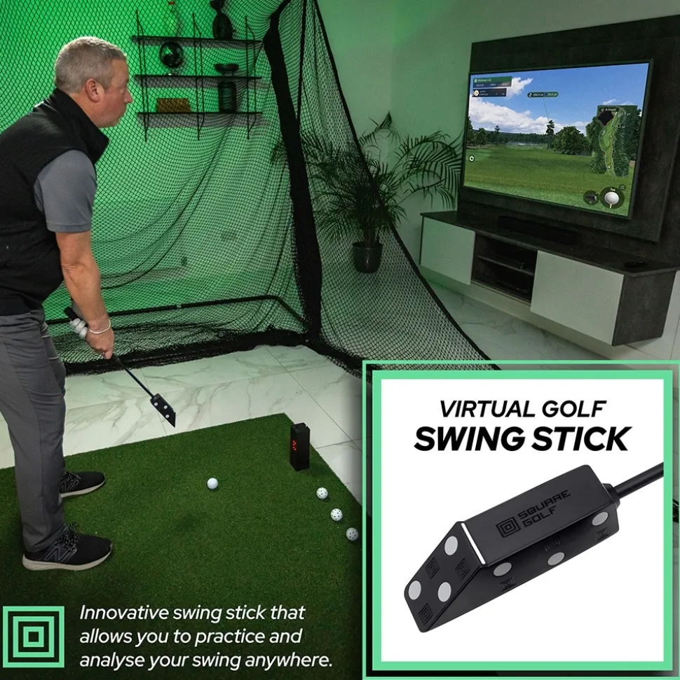 Square Golf Golfsimulator Treningspakke