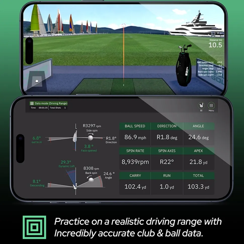 Square Golf Golfsimulator Treningspakke