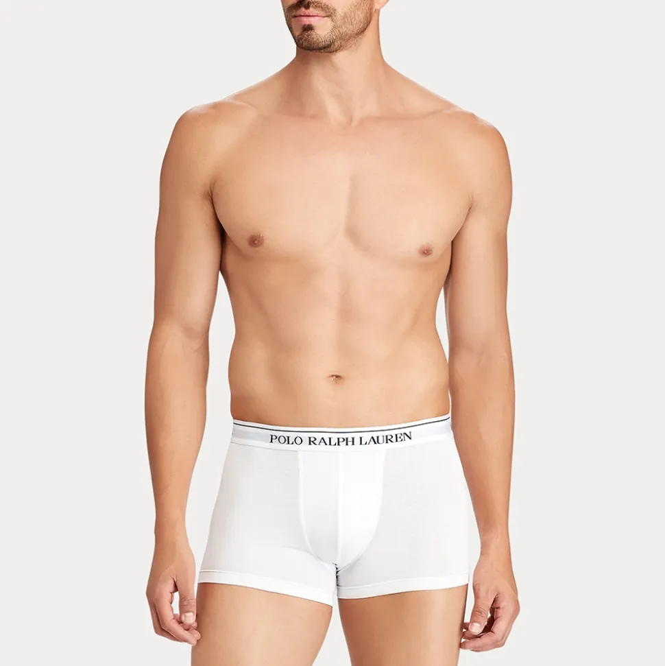 Stretch Bomull Boxer 3 Pack Hvit