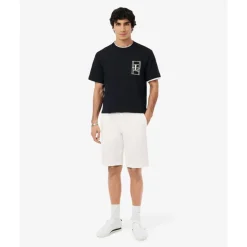 Stretch Twill Chino Shorts Herre Hvit