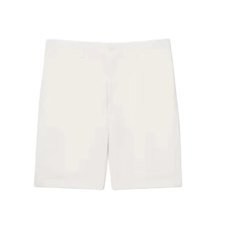 Stretch Twill Chino Shorts Herre Hvit