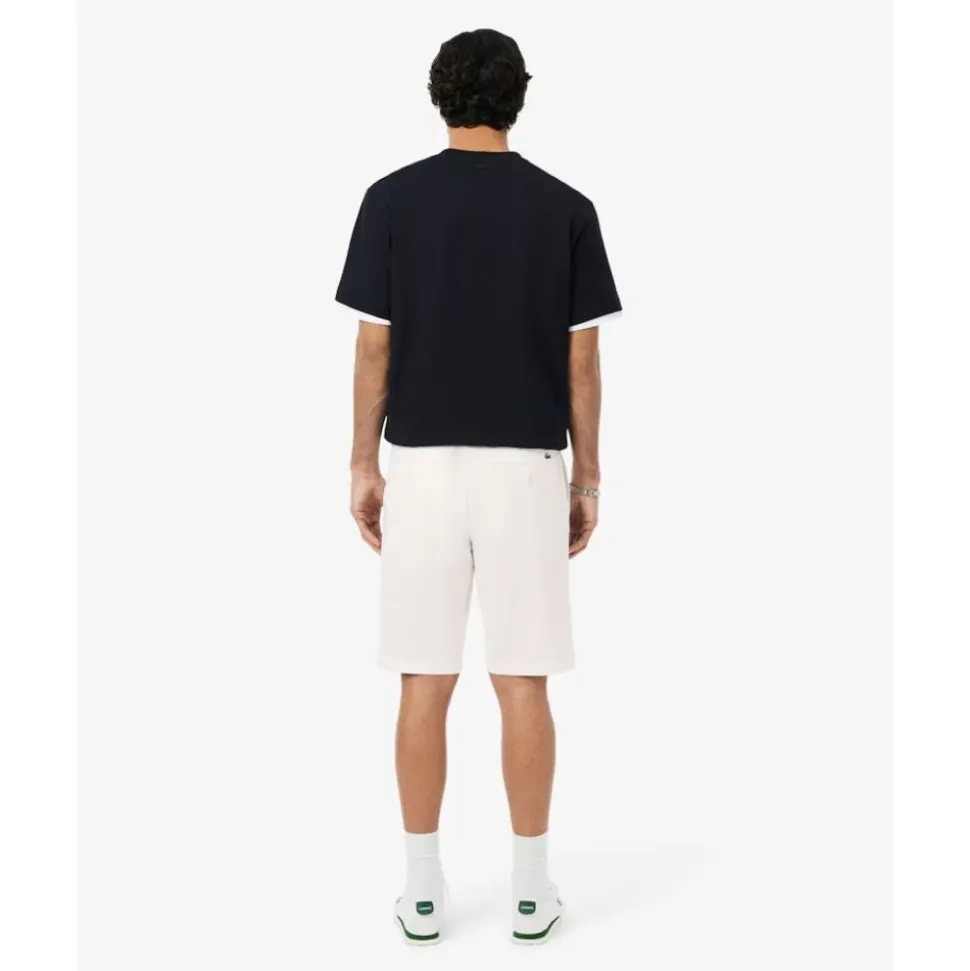 Stretch Twill Chino Shorts Herre Hvit