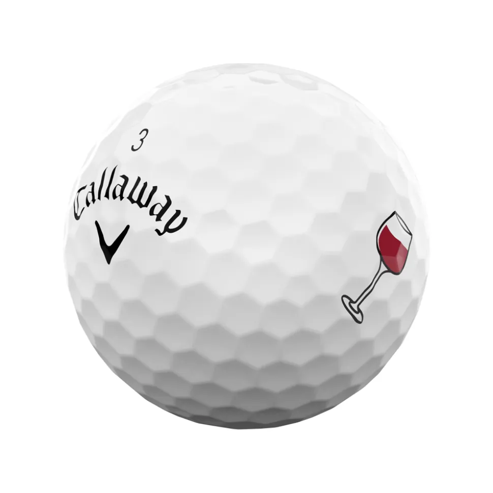 Supersoft Cheers Golfball Hvit