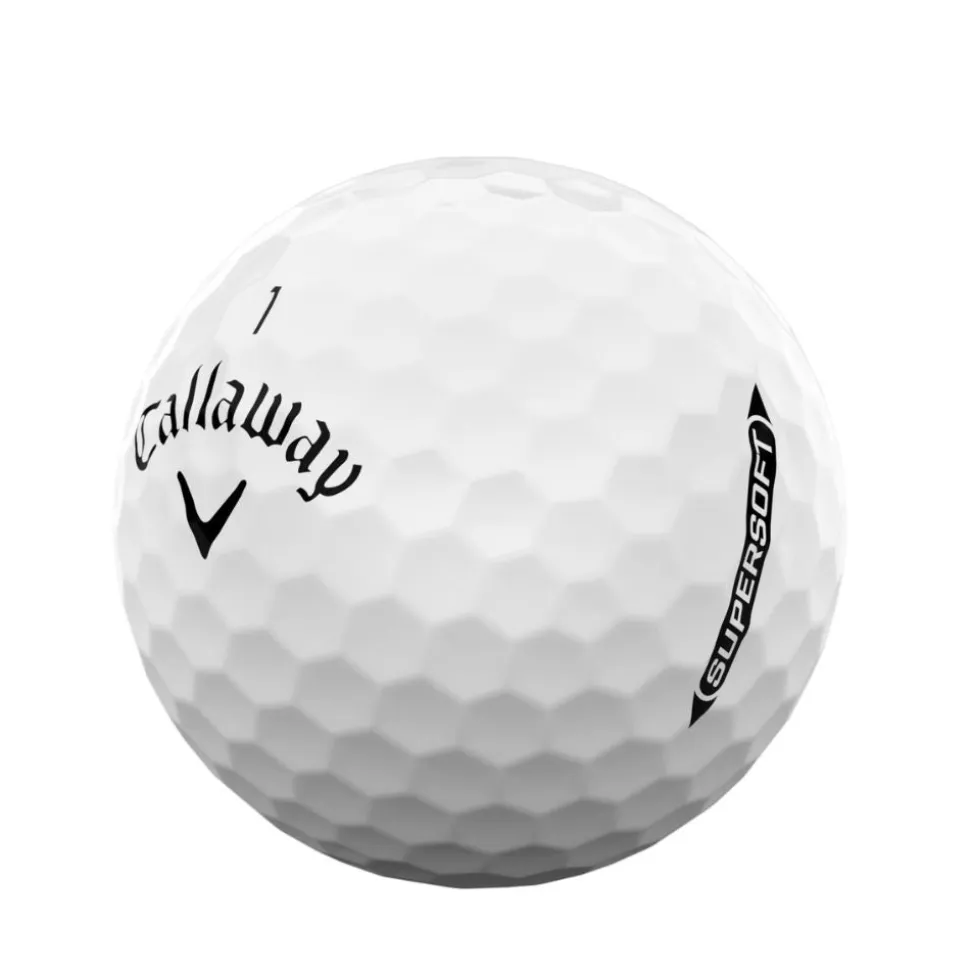 Supersoft Golfball Hvit