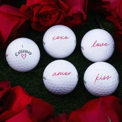Supersoft Love Golfball Hvit