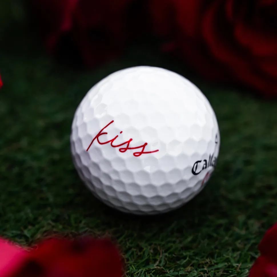Supersoft Love Golfball Hvit