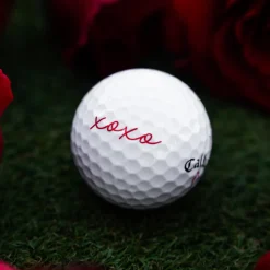 Supersoft Love Golfball Hvit