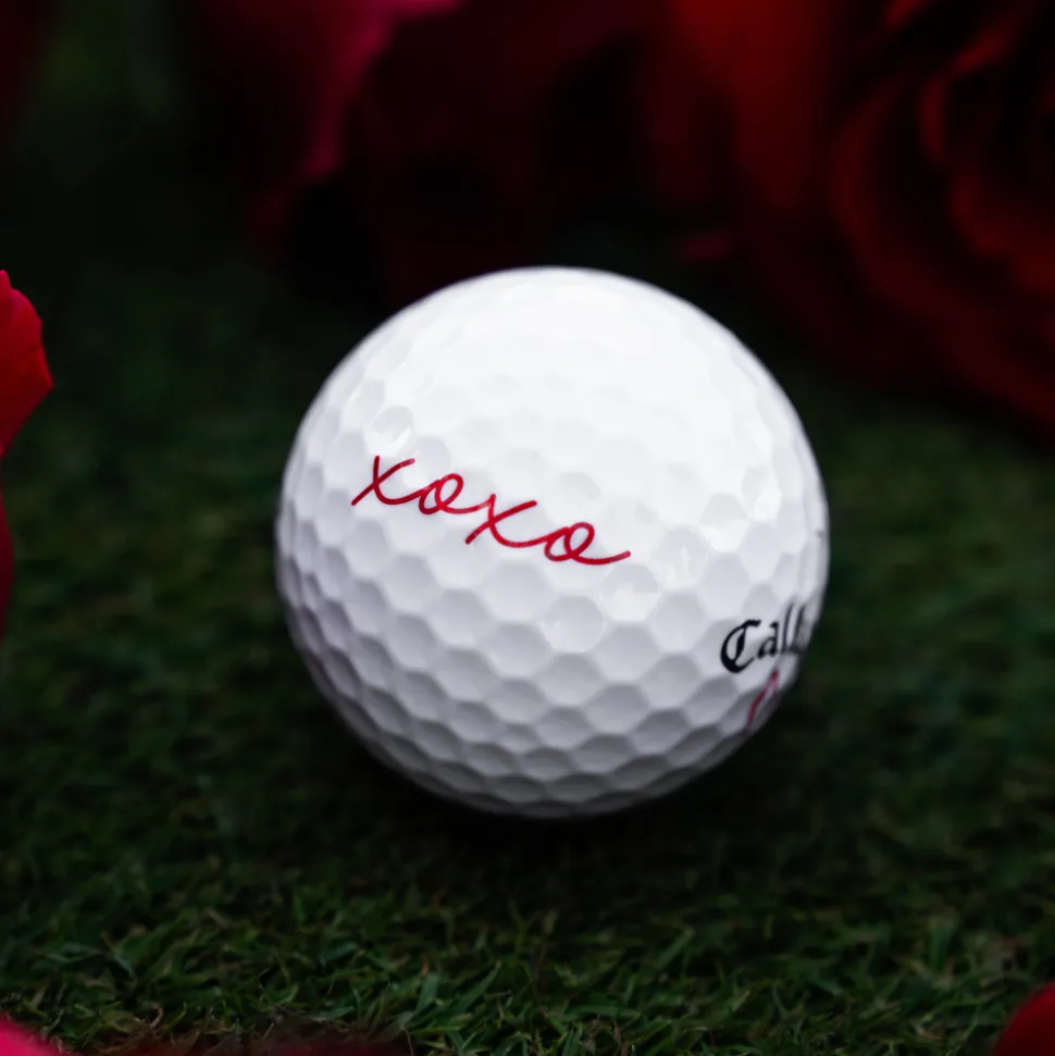 Supersoft Love Golfball Hvit