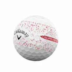 Supersoft Splatter 360 Golfball Rød
