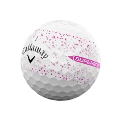 Supersoft Splatter 360 Golfball Rosa