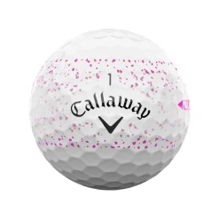 Supersoft Splatter 360 Golfball Rosa