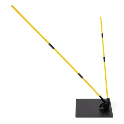 Svingplate med alignment stick