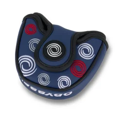 Swirl Mallet Navy Putter Headcover
