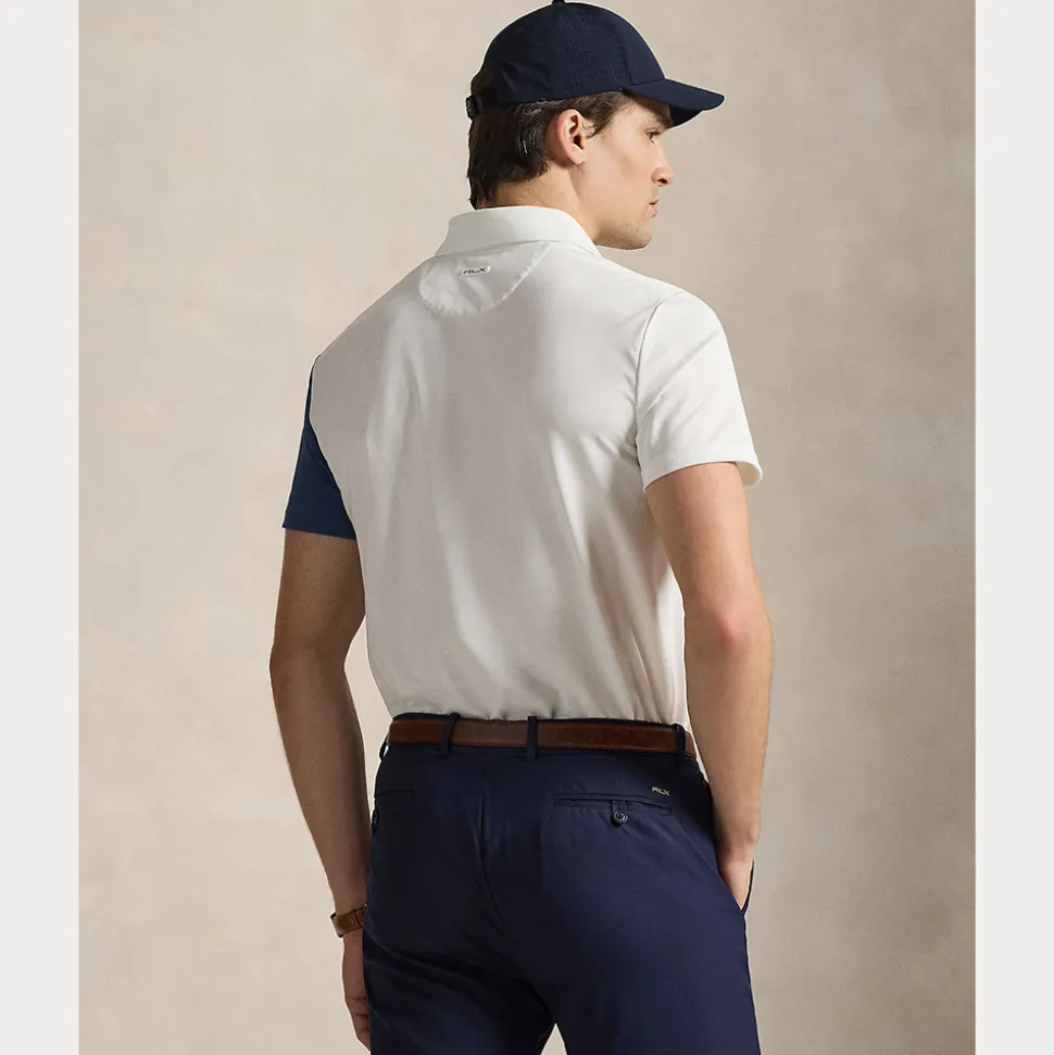 Tailored Fit Pique Herre Color Block