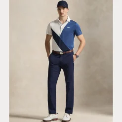 Tailored Fit Pique Herre Color Block