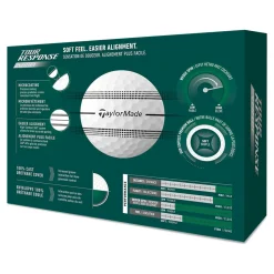 Tour Response Stripe Golfball Hvit