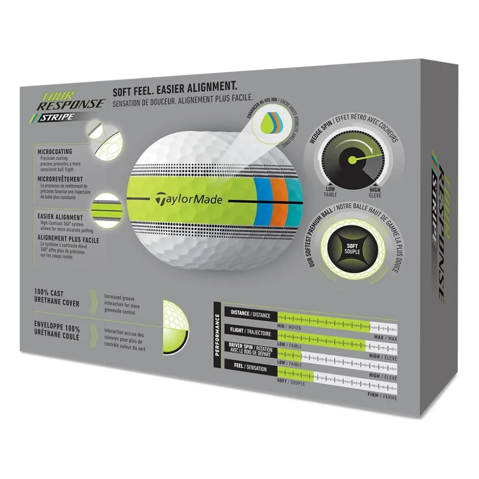 Tour Response Stripe Golfball Multi
