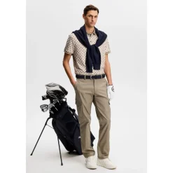 Tour Tech Print Pique Herre Bridge Stack Brindle