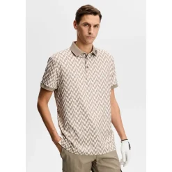 Tour Tech Print Pique Herre Bridge Stack Brindle