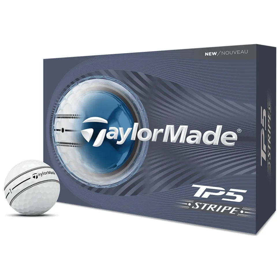 TP5 Stripe Golfball Hvit
