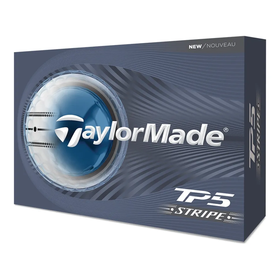 TP5 Stripe Golfball Hvit