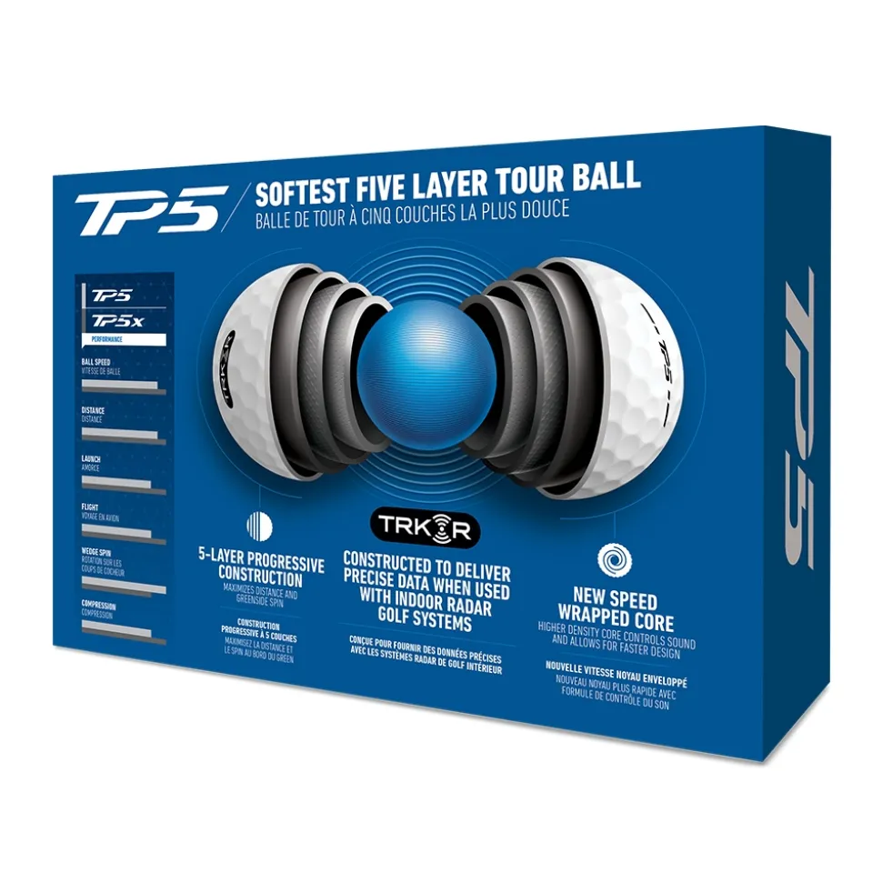 TP5 25 TRK-R Golfball Hvit