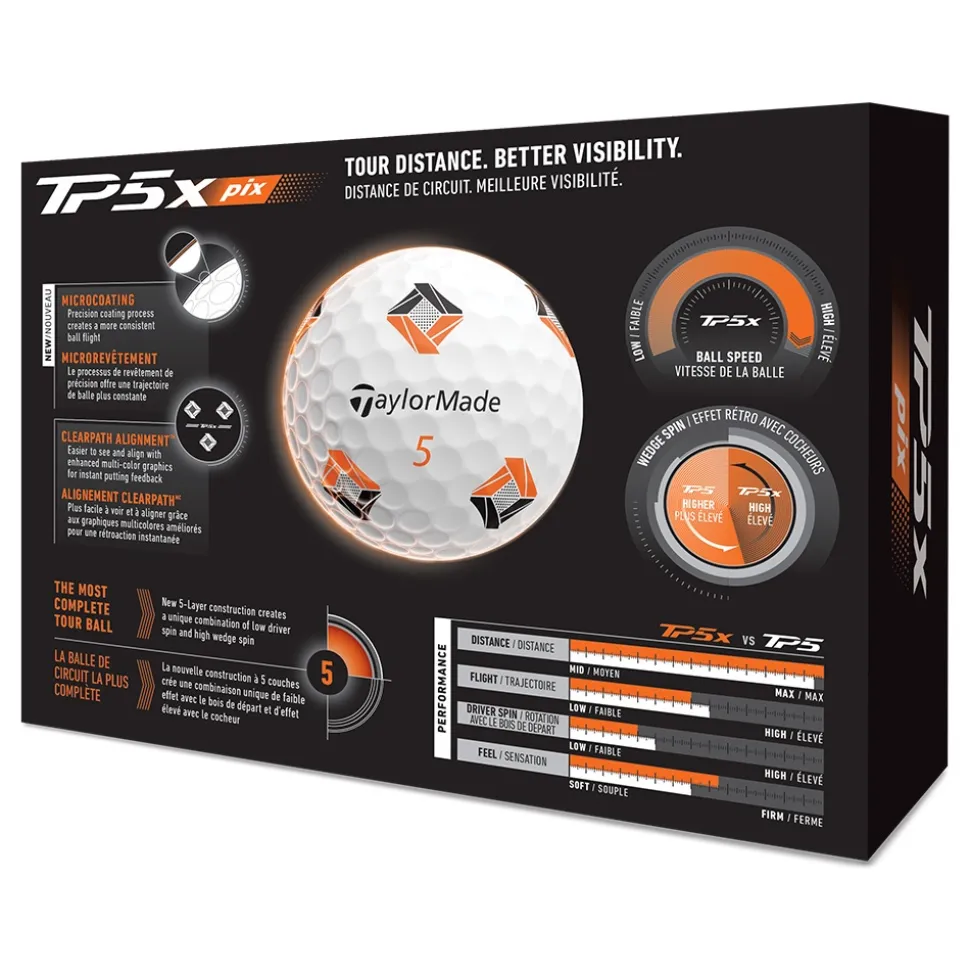TP5x Pix Golfball Hvit