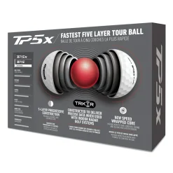 TP5x 25 TRK-R Golfball Hvit
