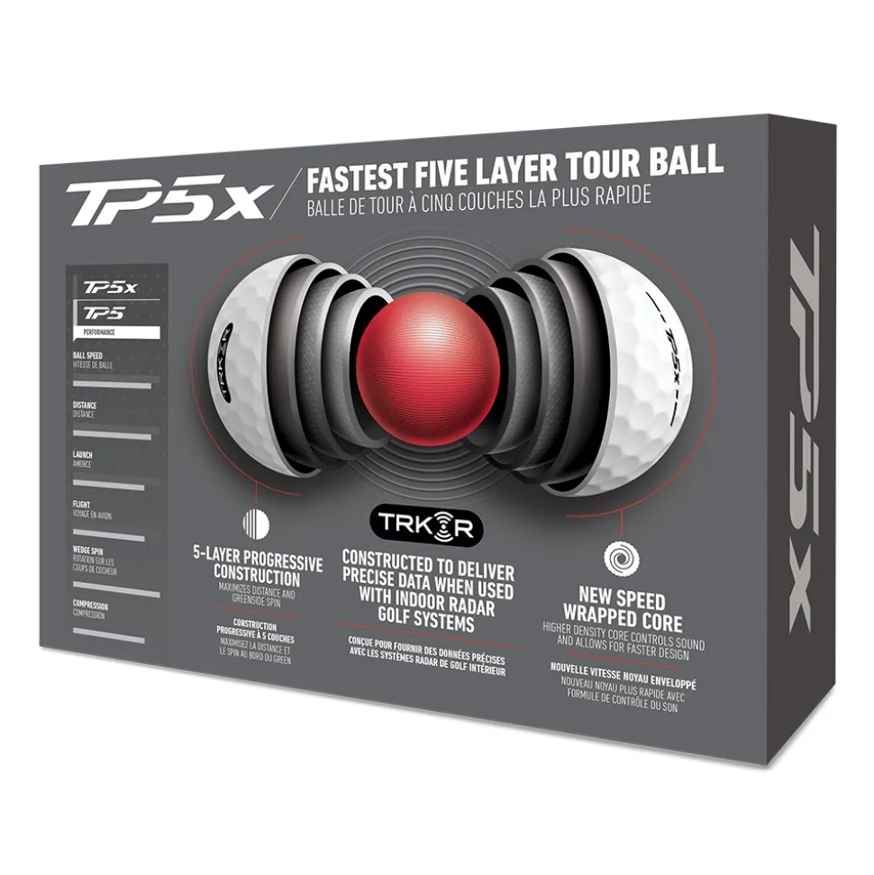 TP5x 25 TRK-R Golfball Hvit