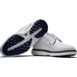 Traditions Blucher Golfsko Herre Hvit