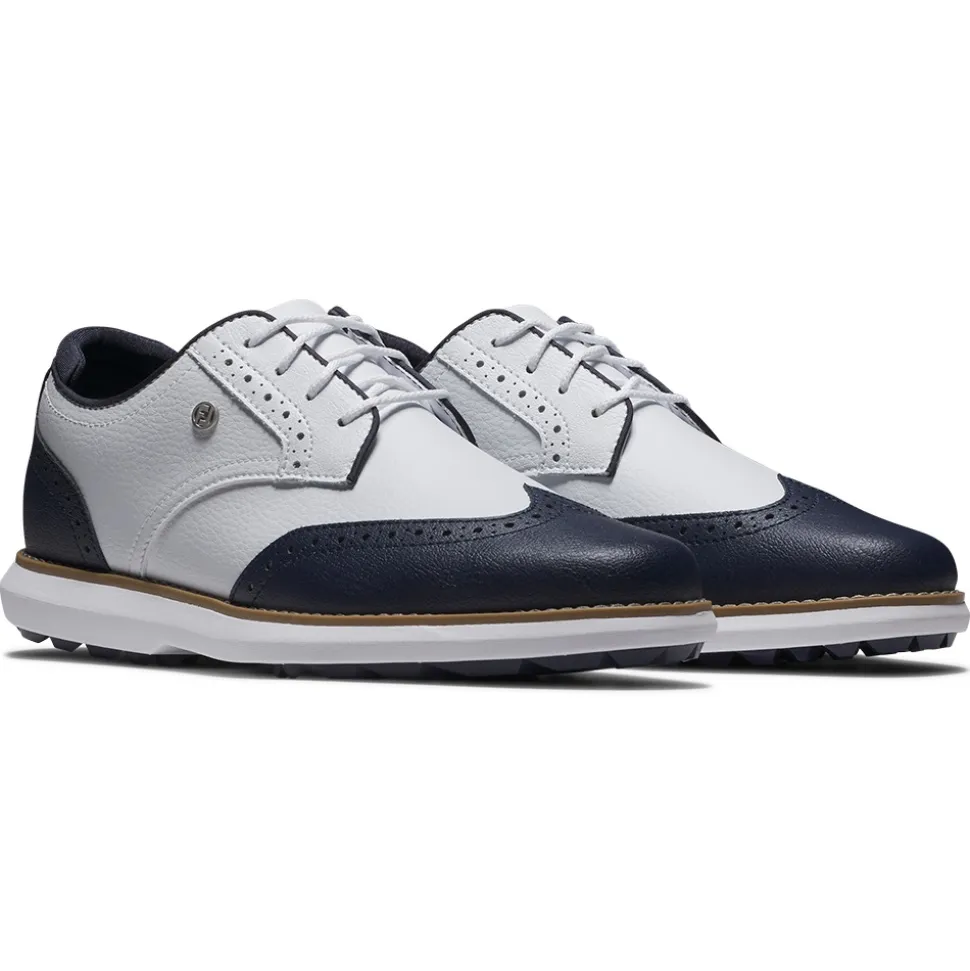 Traditions Spikeless Golfsko Dame Hvit