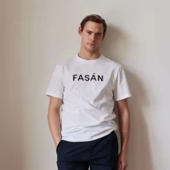 T-Skjorte Big Logo Herre Hvit