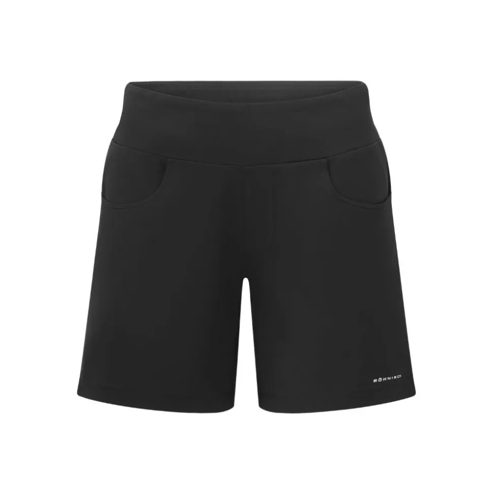Twill Stretch Pull on Shorts Dame Svart