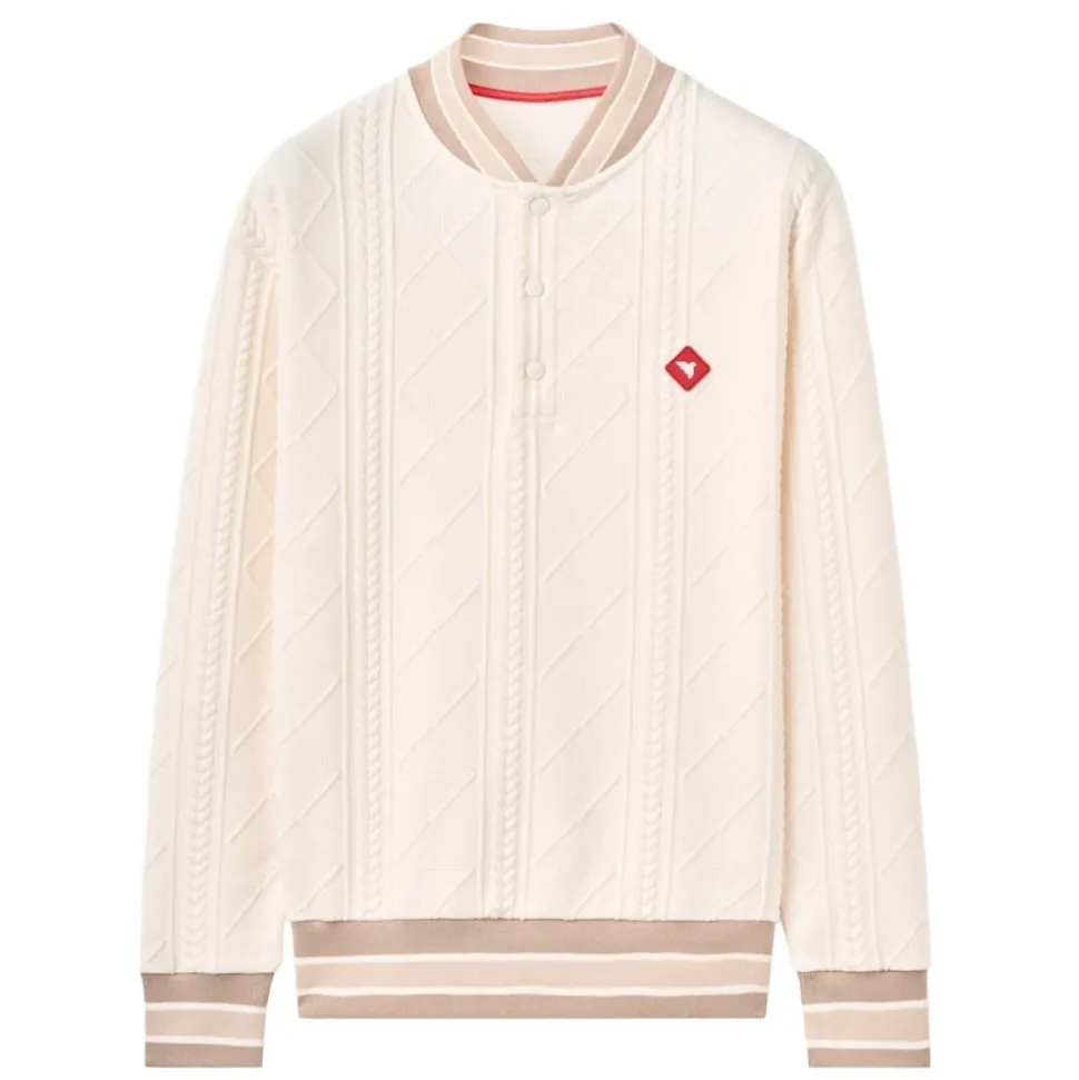 TX Bomber Pullover Herre Bone