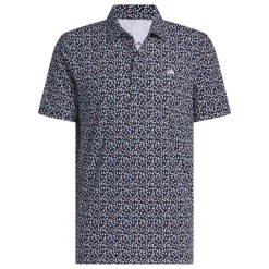 Ultimate 365+ Soft Print Pique Herre Navy