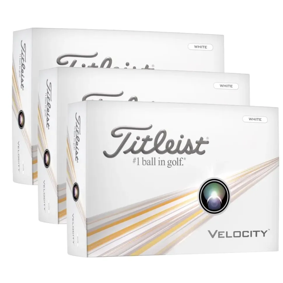 Velocity 2024 Golfball Hvit 3 Dusin