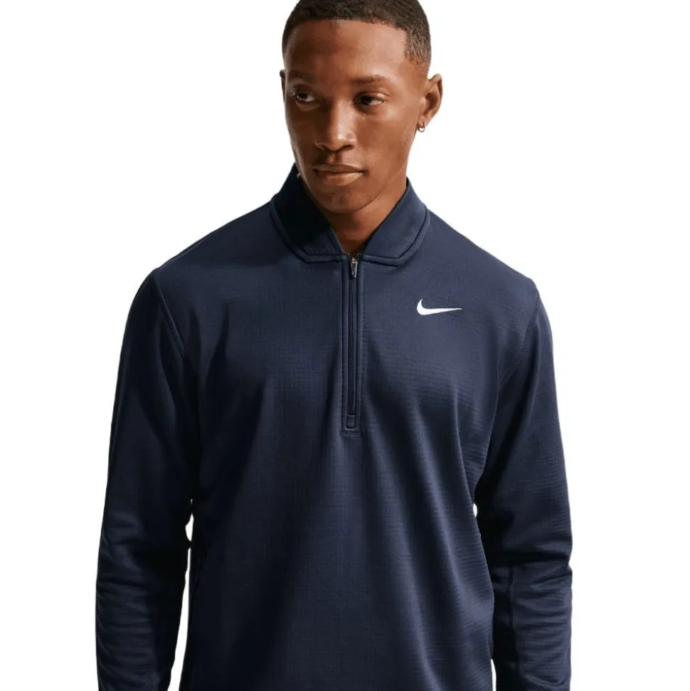 Velocity Therma-FIT 1/2 Zip Genser Herre Navy