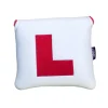 Øvelseskjøring Mallet Putter Headcover Hvit