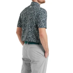 Watercolour Floral Print Pique